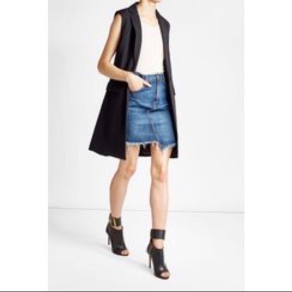 Alexander Wang Jackets & Blazers - Alexander Wang Black Tuxedo Vest